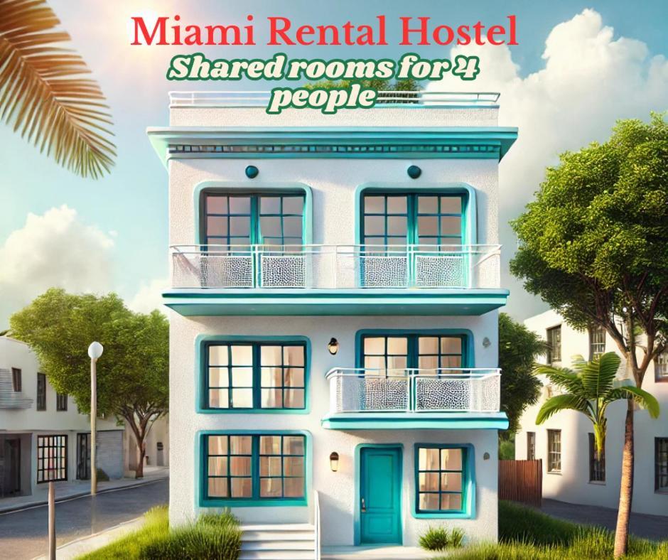 103 Miami Shared Rooms For Men Central Comfortable, Affordable Esterno foto